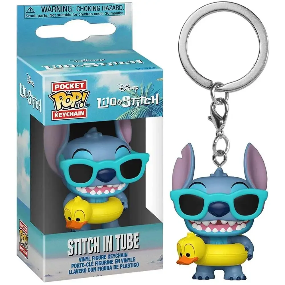 NEW Funko Pocket Pop! Lilo & Stitch - Stitch in Tube Keychain ~ FREE SHIPPING!